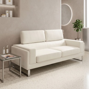 Καναπές Shea 3 θέσεων Ivory 198x80x87 cm