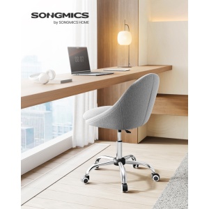 Καρέκλα γραφείου Songmics Γκρι 56x60x93.3 cm