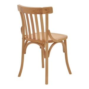 Καρέκλα Flisbie από ξύλο οξιάς φυσικό 46x48x86 cm - Img 2