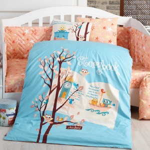 Κλινοσκεπάσματα Bebe Dreamclock Blue (Βαμβάκι Poplin)