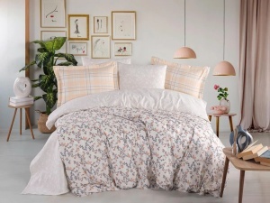 Κλινοσκεπάσματα Lola Salmon (Βαμβάκι 100% Poplin)