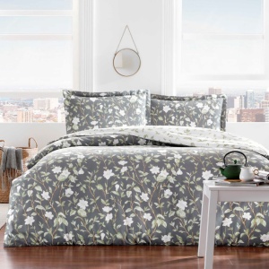 Κλινοσκεπάσματα Melia Γκρι (Σατέν Deluxe)
