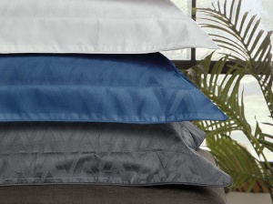Κλινοσκεπάσματα VA Logo Λευκό King Size (Αιγυπτιακό Βαμβάκι) - Img 4
