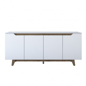 Κονσόλα GD102 Λευκό-Walnut - Img 8