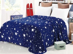 Κουβέρτα Cocolino Star Comet Blue 200x230 cm