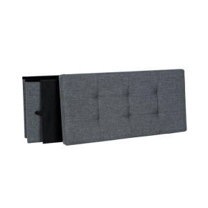 Κουτί Αποθήκευσης, Songmics, LSF47K, Γκρι, 76 x 38 x 38 cm - Img 2