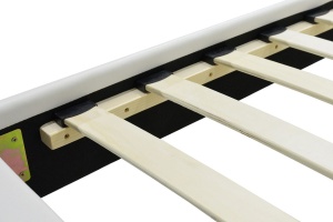 Κρεβάτι μονό 100x200 cm Nevil 141 Λευκό ματ - Img 7