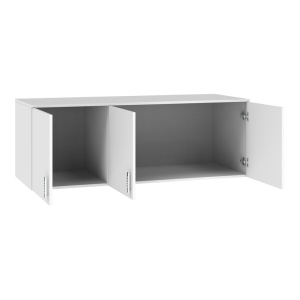 Κρεμαστό Ντουλάπι, Royal, Λευκό, 150x58x53 cm - Img 2