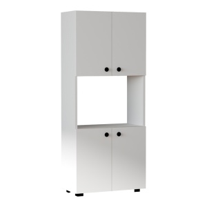 Ντουλάπι Κουζίνας Guzel Pako World Λευκό 60x31.4x140 cm