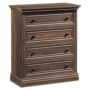 Ντουλάπι με Συρτάρια Mozart Walnut 80x40x96 cm