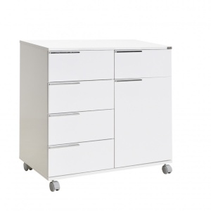 Ντουλάπα Diverse ADR-415 High Gloss Λευκό - Img 12