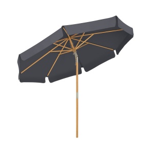 Ομπρέλα σκίασης Songmics Γκρι 300x300x250 cm