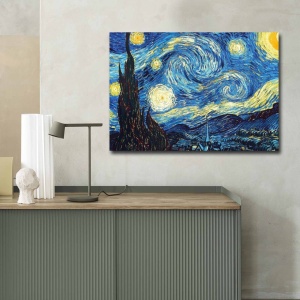 Πίνακας καμβά FAMOUSART-052 Πολύχρωμο 70x100x3 cm