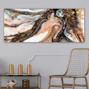 Πίνακας καμβά YTY1243121752 Πολύχρωμο 50x120 cm