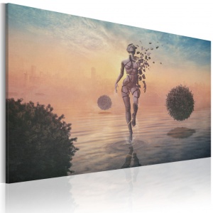 Πίνακας - Lightness of heaviness 90x60 cm
