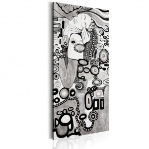 Πίνακας - Silver Love 30x60 cm