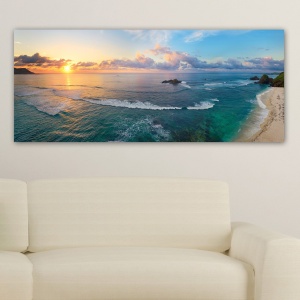 Πίνακας Spectra Vistas Πολύχρωμος 50x120 cm
