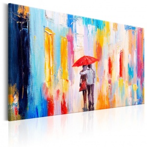 Πίνακας - Under the Love Umbrella 90x60 cm