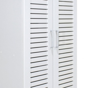 Παπουτσοθήκη Sante 21 Ζευγάρια Λευκό 60x37x183 cm - Img 7