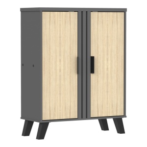 Παπουτσοθήκη V2 Shoby, Γκρι, 30x70.5x91 cm - Img 3