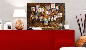 Πίνακας από φελλό - Family Tree [Corkboard] 120x80 cm - Img 2