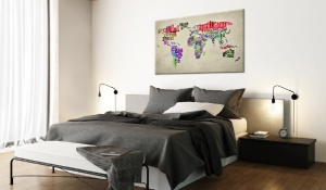 Πίνακας από φελλό - Global Tournée (EN) [Cork Map] 90x60 cm - Img 2