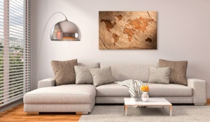 Πίνακας από φελλό - Paper Map [Cork Map] 90x60 cm - Img 2