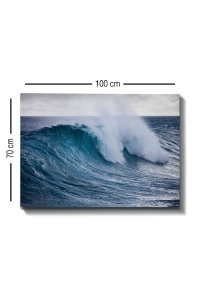 Πίνακας καμβά Πολύχρωμος 70x100 cm - Img 4