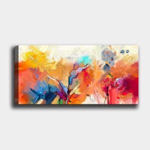 Πίνακας καμβά YTY1040210842 Πολύχρωμο 50x120 cm - Img 2