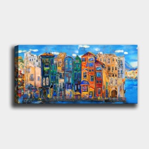 Πίνακας καμβά YTY233816548 Πολύχρωμο 50x120 cm - Img 2