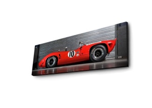 Πίνακας με LED 3090DACT Πολύχρωμο 30x90x3 cm - Img 5