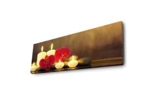 Πίνακας με LED 3090İACT Πολύχρωμο 30x90x3 cm - Img 5