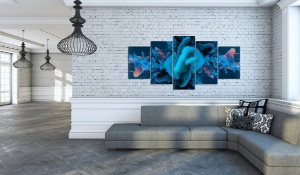 Πίνακας - Beneath the Blue 200x100 cm - Img 2