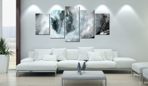 Πίνακας - Blue Moon 200x100 cm - Img 2