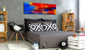Πίνακας - Colour of Passion 135x45 cm - Img 2