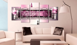 Πίνακας - Cyclamen dream 200x100 cm - Img 2