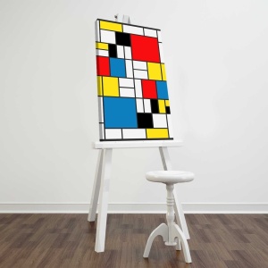 Πίνακας FAMOUSART Πολύχρωμος 45x70 cm - Img 3