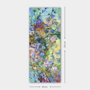 Πίνακας Floren Sol Прabricang Πολύχρωμος 50x120 cm - Img 3