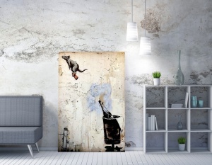 Πίνακας WY117 Πολύχρωμος 50x70x2 cm - Img 2