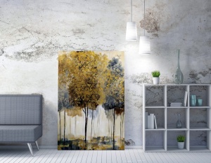 Πίνακας WY229 Πολύχρωμος 50x70x2 cm - Img 2