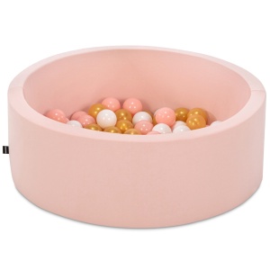 Πισίνα με μπαλάκια Bubble Pops v12 Ροζ 85x85x30 cm