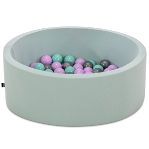 Πισίνα με μπαλάκια Bubble Pops v5 Μέντα 85x85x30 cm