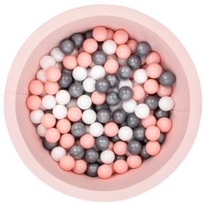Πισίνα με μπαλάκια Bubble Pops v13 Ροζ 85x85x30 cm - Img 2