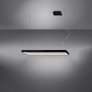 Πολυέλαιος LED Tuula, Μαύρος, 4000K, 100x30x150 cm - Img 3