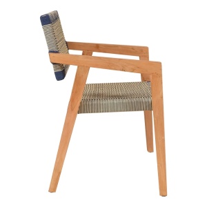 Πολυθρόνα Κήπου Salama Boho Pako World Φυσικό 57x60x85 cm - Img 3