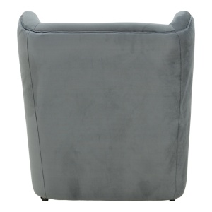 Πολυθρόνα Regalo velvet Σκούρο Γκρι 75x88x85 cm - Img 5