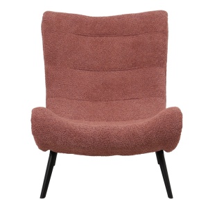 Πολυθρόνα Silla, Pako World, Ύφασμα, Ροζ, 97x80x100 cm - Img 4