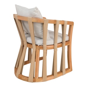 Πολυθρόνα Morani Boho Pako World Φυσικό 61x66x75 cm - Img 2