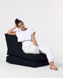 Πουφ beanbag κήπου Siesta Μαύρο - Img 7