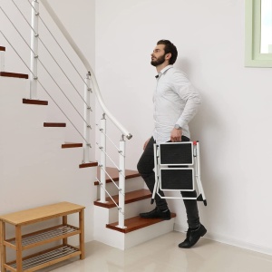 Πτυσσόμενο σκαλοπάτι, Songmics, 20 cm, 150 kg - Img 6